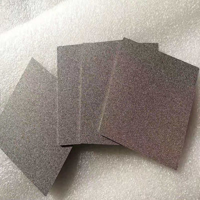 10 Mikron Elektroda Plat Titanium Sinter Berpori